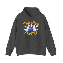 Load image into Gallery viewer, Bowling Dad Fathers Day Unisex Heavy Blend™ Hooded Sweatshirt