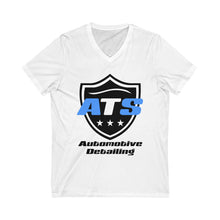 Load image into Gallery viewer, ATS Automotive Detailing Unisex Jersey Short Sleeve V-Neck Tee