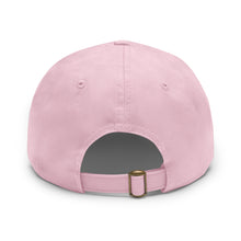 Load image into Gallery viewer, Team Awesomesauce Dad Hat with Leather Patch (Round)