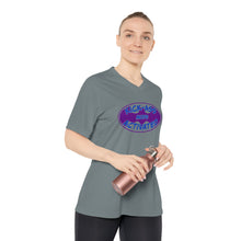 Load image into Gallery viewer, Kick Ass Mode Activated F Cancer Women's Performance V-Neck T-Shirt
