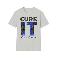 Load image into Gallery viewer, Cure It Colon Cancer Unisex Softstyle T-Shirt