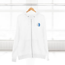 Load image into Gallery viewer, ISNR Brain Unisex Zip Hoodie in Black or White