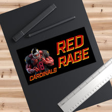 Load image into Gallery viewer, Cardinals Red Rage #18 Black Bumper Stickers