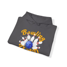 Load image into Gallery viewer, Bowling Dad Fathers Day Unisex Heavy Blend™ Hooded Sweatshirt