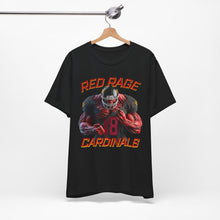 Load image into Gallery viewer, Cardinals Red Rage #18 Football Fan Tee