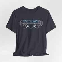 Load image into Gallery viewer, Team Platinum 2023 Conference Muscle Heart Change Your Habits Change Your Life Unisex Jersey Short Sleeve Crew Neck Tee