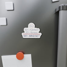 Load image into Gallery viewer, Team Awesomesauce 80% Nutrition 20% Fitness 100% Mindset Die-Cut Magnets