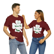 Load image into Gallery viewer, St. Patricks Day 2024 Kiss Me I am Irish Unisex Softstyle T-Shirt