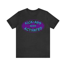 Load image into Gallery viewer, Kick Ass Mode Activated Fu@K Thyroid Cancer Unisex Jersey Short Sleeve Tee