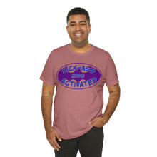 Load image into Gallery viewer, Kick Ass Mode Activated Fu@K Thyroid Cancer Unisex Jersey Short Sleeve Tee