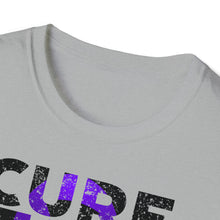Load image into Gallery viewer, Cure It Pancreatic Cancer Unisex Softstyle T-Shirt