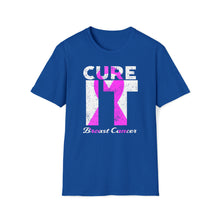 Load image into Gallery viewer, Cure It Breast Cancer Unisex Softstyle T-Shirt