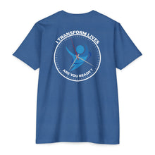 Load image into Gallery viewer, Jetstream Health Coach I Transform Lives Are You Ready Unisex Motivational CVC Jersey T-shirt
