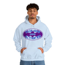 Load image into Gallery viewer, Kick Ass Mode Activated F Cancer Unisex Heavy Blend™ Hooded Sweatshirt