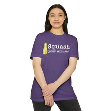 Load image into Gallery viewer, Squash Your Excuses Motivational Unisex CVC Jersey T-shirt