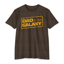Load image into Gallery viewer, Greatest Dad in the Galaxy Fathers Day Unisex CVC Jersey T-shirt