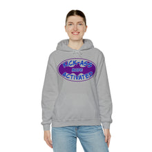 Load image into Gallery viewer, Kick Ass Mode Activated F Cancer Unisex Heavy Blend™ Hooded Sweatshirt