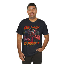 Load image into Gallery viewer, Cardinals Red Rage #3 Football Fan Tee
