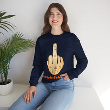 Load image into Gallery viewer, Middle Finger Multiple Sclerosis Unisex Heavy Blend™ Crewneck Sweatshirt