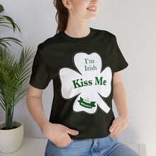 Load image into Gallery viewer, St. Patricks Day 2024 Kiss Me I am Irish Unisex Softstyle T-Shirt