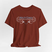 Load image into Gallery viewer, Team Platinum 2023 Conference Muscle Heart Change Your Habits Change Your Life Unisex Jersey Short Sleeve Crew Neck Tee