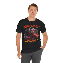 Load image into Gallery viewer, Cardinals Red Rage #40 Football Fan Tee