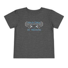 Load image into Gallery viewer, Team Platinum 2023 conference muscle heart barbell change your habits change your life in training Toddler Short Sleeve Tee