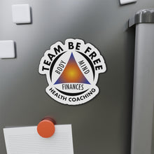 Load image into Gallery viewer, Team Be Free Health Coaching Die-Cut Magnets