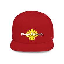 Load image into Gallery viewer, Playa Encanto Flat Bill Snapback Hat – Cool Beach Vibe Cap