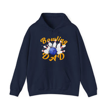 Load image into Gallery viewer, Bowling Dad Fathers Day Unisex Heavy Blend™ Hooded Sweatshirt