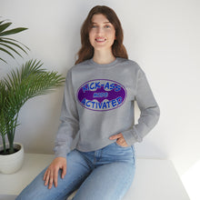 Load image into Gallery viewer, Kick Ass Mode Activated F Cancer Unisex Heavy Blend™ Crewneck Sweatshirt