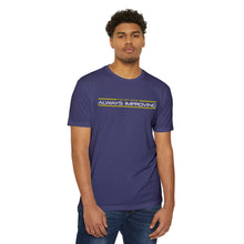 Load image into Gallery viewer, Never Done Always Improving Motivational Unisex CVC Jersey T-shirt