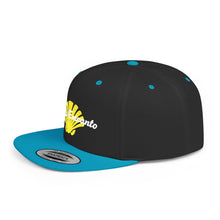 Load image into Gallery viewer, Playa Encanto Flat Bill Snapback Hat – Cool Beach Vibe Cap