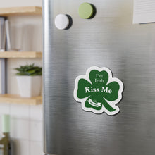 Load image into Gallery viewer, Kiss Me Im Irish St Patricks Day Die-Cut Magnets