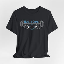 Load image into Gallery viewer, Team Platinum 2023 Conference Muscle Heart Change Your Habits Change Your Life Unisex Jersey Short Sleeve Crew Neck Tee