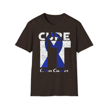 Load image into Gallery viewer, Cure It Colon Cancer Unisex Softstyle T-Shirt