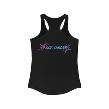 Load image into Gallery viewer, Kick Ass Mode Activated F Cancer Women's Ideal Racerback Tank