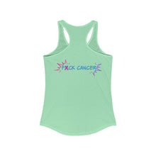 Load image into Gallery viewer, Kick Ass Mode Activated F Cancer Women's Ideal Racerback Tank