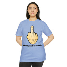 Load image into Gallery viewer, Middle Finger Multiple Sclerosis Unisex CVC Jersey T-shirt