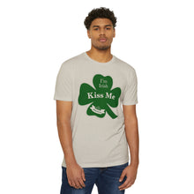 Load image into Gallery viewer, Kiss Me Anyway St Patricks Day Unisex CVC Jersey T-shirt