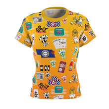 Load image into Gallery viewer, What’s Wild Fun Graphic Women's Cut & Sew Tee for parties or card night