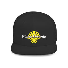 Load image into Gallery viewer, Playa Encanto Flat Bill Snapback Hat – Cool Beach Vibe Cap