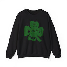 Load image into Gallery viewer, Kiss Me I’m Irish St Patrick’s Day Unisex Heavy Blend™ Crewneck Sweatshirt