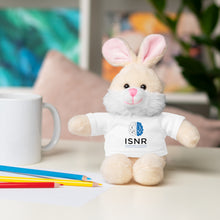Load image into Gallery viewer, ISNR Cuddly Stuffed Animal with Custom Tee - Perfect Gift for Kids & Celebrations