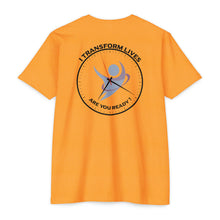 Load image into Gallery viewer, Jetstream Health Coach I Transform Lives Are You Ready Motivational Unisex CVC Jersey T-shirt