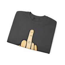 Load image into Gallery viewer, Middle Finger Multiple Sclerosis Unisex Heavy Blend™ Crewneck Sweatshirt