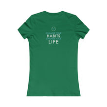 Load image into Gallery viewer, Team Platinum 2023 conference change your habits change your life Women's Favorite Tee