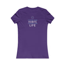 Load image into Gallery viewer, Team Platinum 2023 conference change your habits change your life Women's Favorite Tee