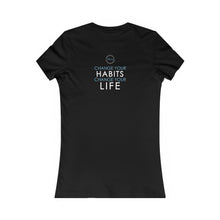 Load image into Gallery viewer, Team Platinum 2023 conference change your habits change your life Women's Favorite Tee