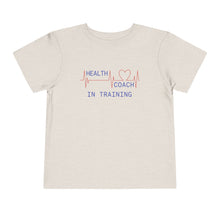 Load image into Gallery viewer, Health Coach in Training heartbeat Toddler Short Sleeve Tee